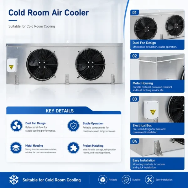 Unit Cooler, 380 V, Electric - view 2