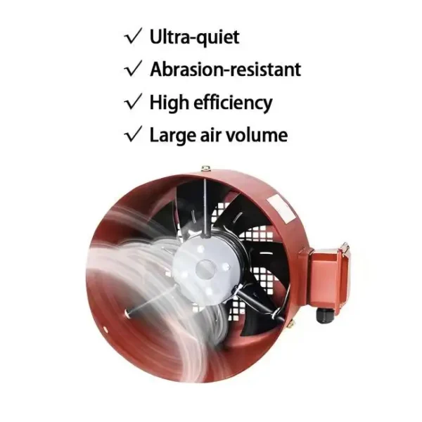 Universal Cooling Ventilation Fan, G-225A, 380V - view 4