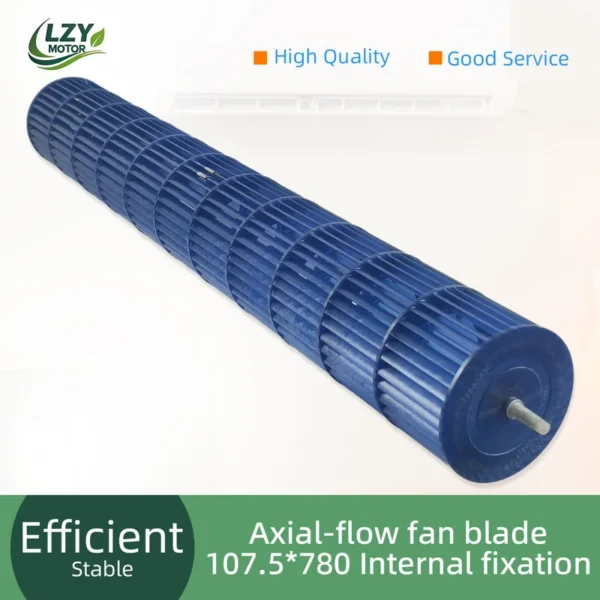 Universal Cross Flow Impeller, 107.5x780mm, Electric, Plastic - view 2