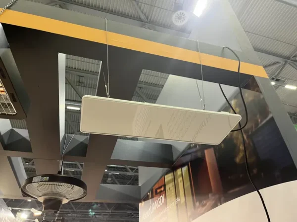 Universal Electric Infrared Panel, Ceiling, 1000W, Glass - view 3