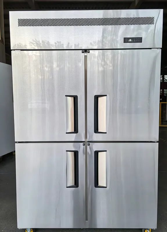 Upright Display Cabinet Freezerchiller, Stainless, Steel - view 2