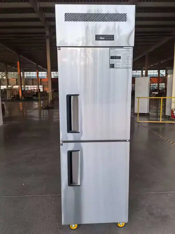 Upright Display Cabinet Freezerchiller, Stainless, Steel - view 4