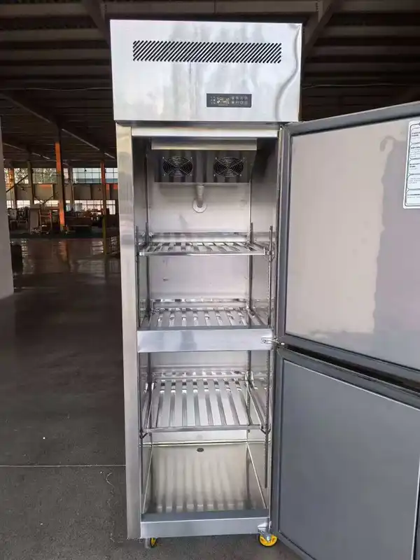 Upright Display Cabinet Freezerchiller, Stainless, Steel - view 6