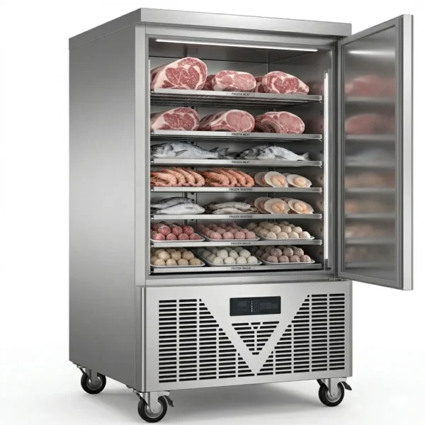 Upright Reach-in Blast Chiller, Stainless, Steel - view 5
