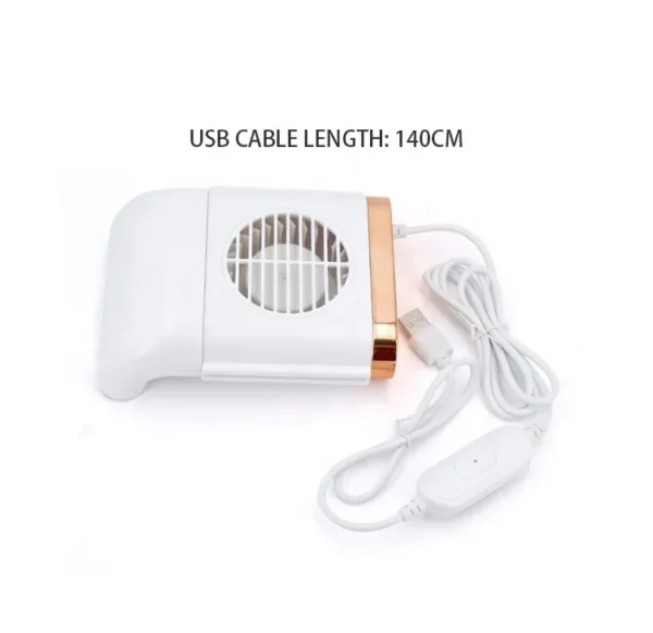 Usb Car Seat Fan, 5V, Plastic - view 6