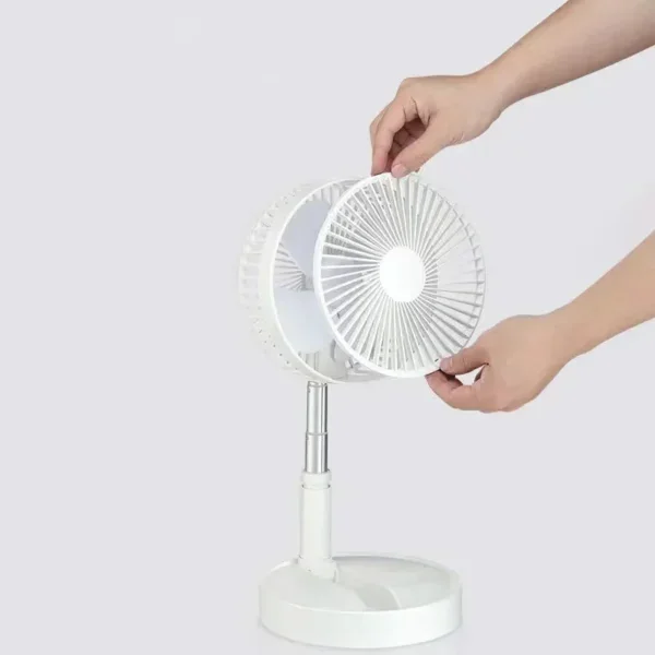 Usb Chargeable Fan, Plastic, 3.7, Battery