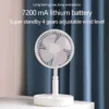 Usb Chargeable Fan, Plastic, 3.7, Battery - view 2