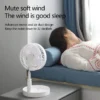 Usb Chargeable Fan, Plastic, 3.7, Battery - view 3