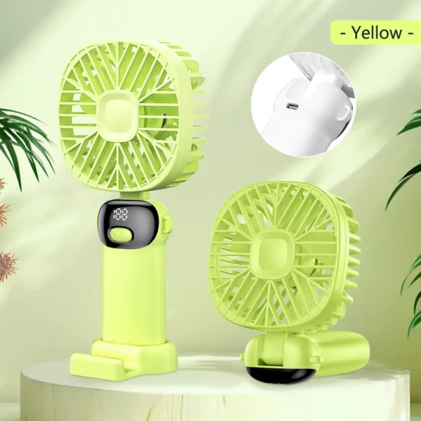 Usb Desk Fan, 5, Battery - view 3