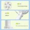 Usb Desk Fan, 5, Battery - view 4