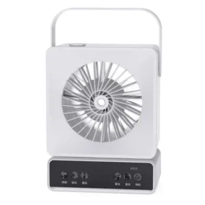 Usb Desktop Cooling Fan, Portable, Battery, ABS