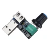 Usb Fan, Plastic, Accessories - view 4