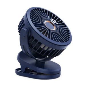 Usb Mini Clip Fan, Portable, 4-Speed