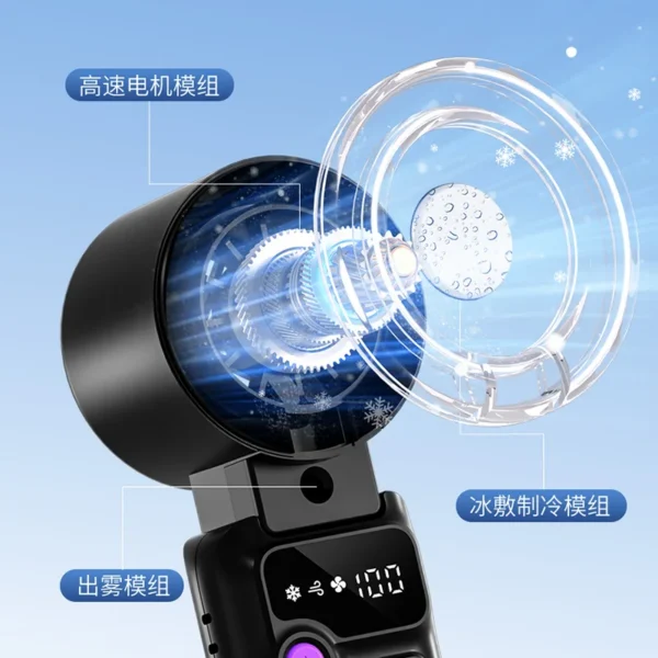 Usb Rechargeable Air Conditioner, Portable - view 4