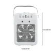 Usb Rechargeable Air Conditioner, Portable, Battery, Plastic - view 4