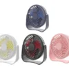 Usb Rechargeable Desk Fan, 2000mAh, Portable