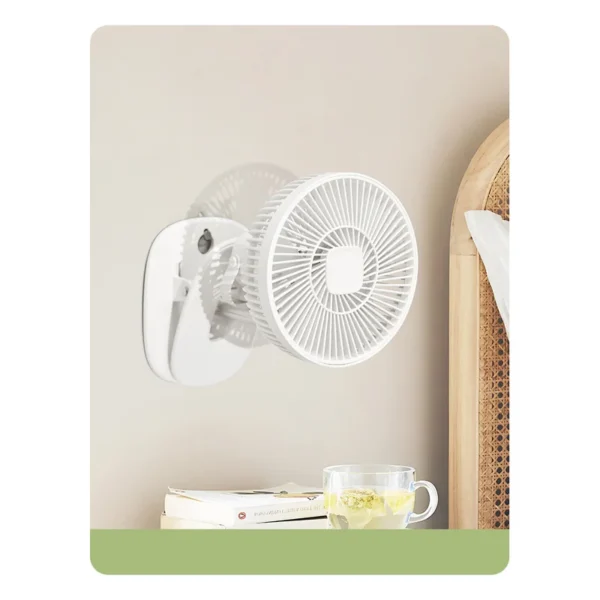 Usb Remote Control Fan, Portable, Electric, Plastic - view 4