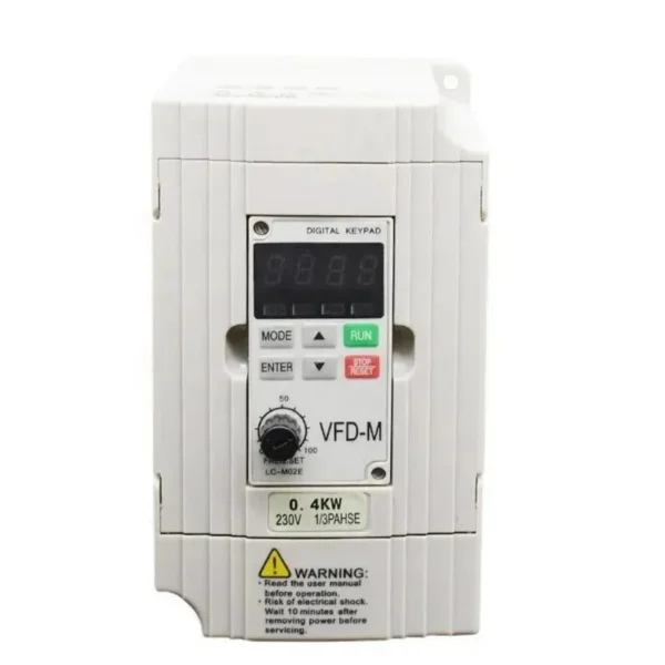 Variable Frequency Drive Controller, VFD-M, VFD007M21A, 0.75KW - view 2