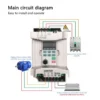Variable Frequency Drive Controller, VFD-M, VFD007M21A, 0.75KW - view 3