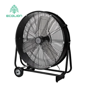 Velocity Industrial Drum Fan, 220W, Copper, Aluminum
