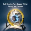 Velocity Metal Floor Fan, JINLING, Axial, Portable - view 3