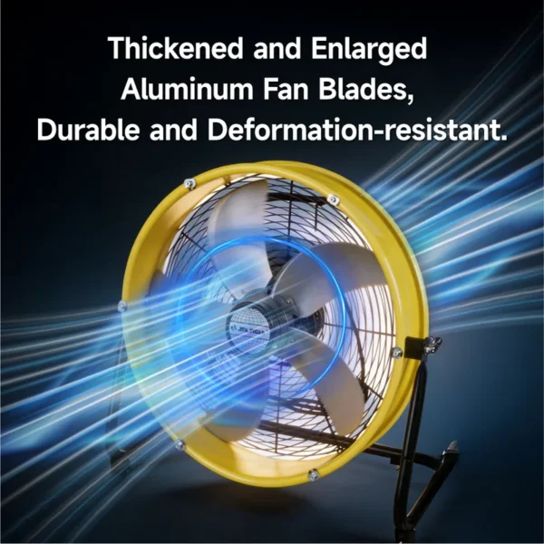 Velocity Metal Floor Fan, JINLING, Axial, Portable - view 4