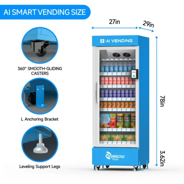 Vending Machine Touchscreen Compressor, SDK, 5G/Wi-Fi - view 2
