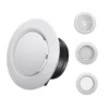Vent Cover Disc Valve, ABS, Plastic, HVAC