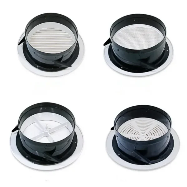 Vent Cover Disc Valve, ABS, Plastic, HVAC - view 3