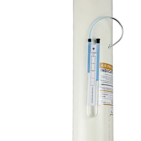 Vent Kit Air Extractor, DCFAIR, RF-110W1-Kit, Plastic - view 3
