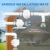 Vent Kit Air Extractor, DCFAIR, RF-110W1-Kit, Plastic - view 5