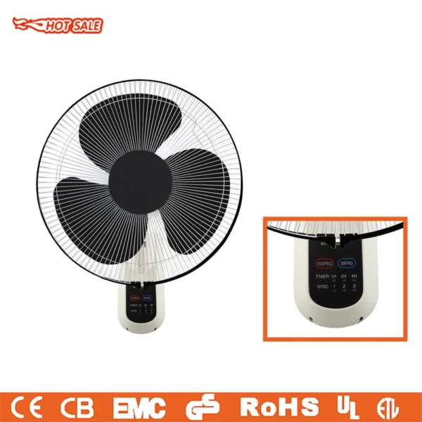Ventilateur Mural Hanging Fan, Wall, Electric, Plastic - view 5