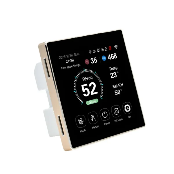 Ventilation and Dehumidification Controller, VOC, PM2.5