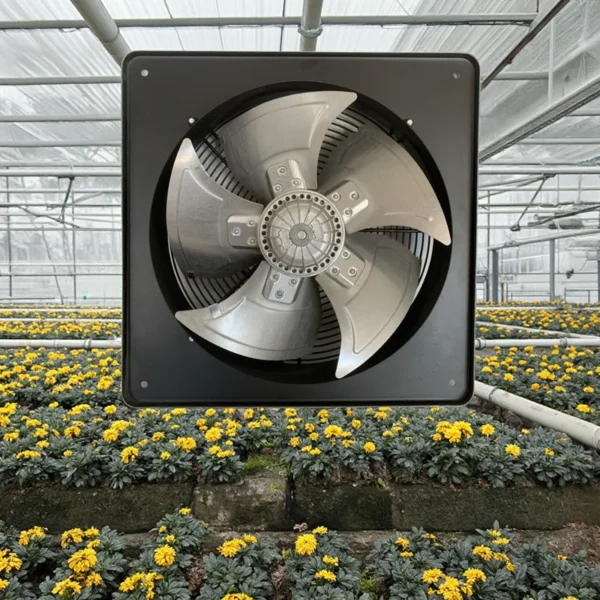 Ventilation Extractor, 350mm, Axial, Aluminum - view 4