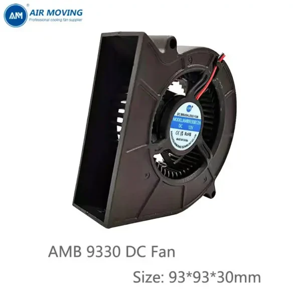 Ventilation Fan, AMB9330B12H, 93*93*30MM, 12v, 24v - view 4