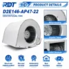 Ventilation Fan, D2E146-AP47-22, 230 V, Corded Electric - view 5