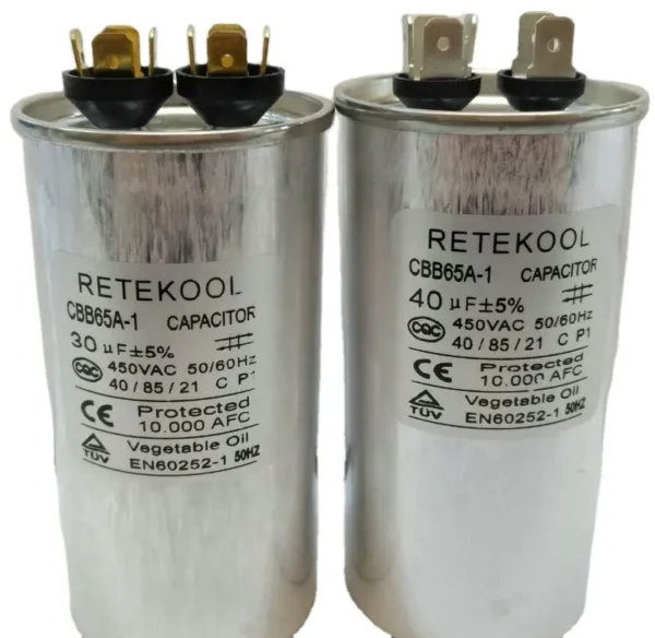 Ventilation Fan Parts, 35uF, 45uF, 50MFD, 450VAC