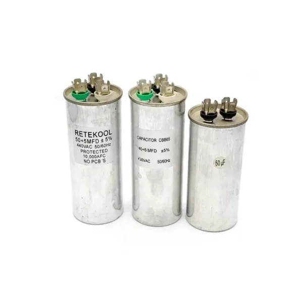 Ventilation Fan Parts, 35uF, 45uF, 50MFD, 450VAC - view 3