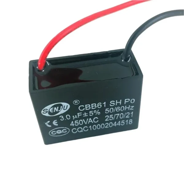 Ventilation Fan Parts, CBB61, 1.2uf, 2.5uf, 4.5uf - view 2