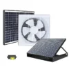 Ventilation Fan, Wall, Solar