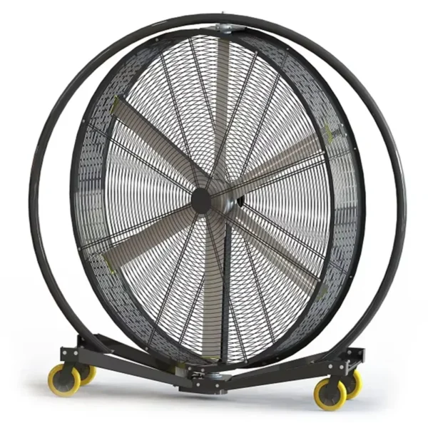 Ventilation Oscillating Drum Fan, 900Mm, Axial - view 3