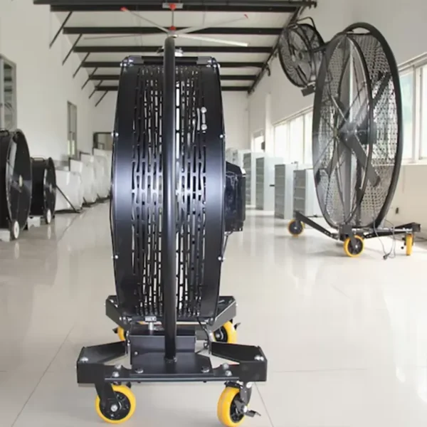 Ventilation Oscillating Drum Fan, 900Mm, Axial - view 4