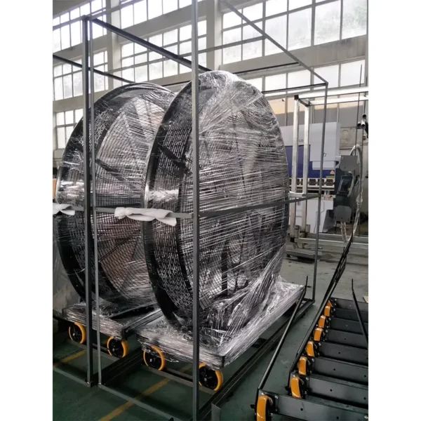 Ventilation Oscillating Drum Fan, 900Mm, Axial - view 6