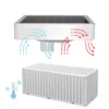 Ventilation Roof Vent Fan, 70W, 6'', Centrifugal, Solar