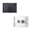 Ventilation Roof Vent Fan, 70W, 6'', Centrifugal, Solar - view 2