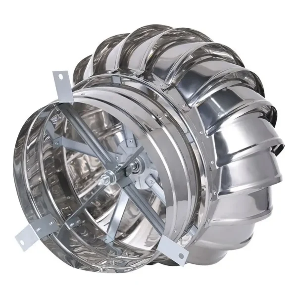 Ventilation Wind Driven Extractor, Roof, Stainless, Steel - view 5