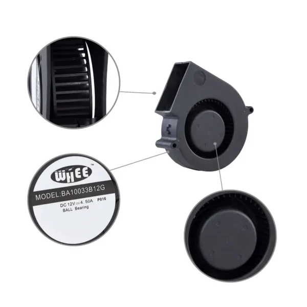 Ventilator, 12V, 24V, 97mm, Brushless - view 3