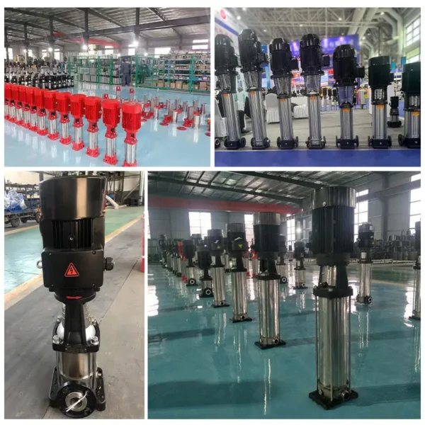 Vertical Multi-stage Pump, Centrifugal, Stainless, Steel - view 5
