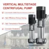 Vertical Multi-stage Pump, Centrifugal, Stainless, Steel - view 6