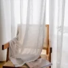 Vertical Striped Sheer Curtain, 110V-230V, 100% Polyester - view 2